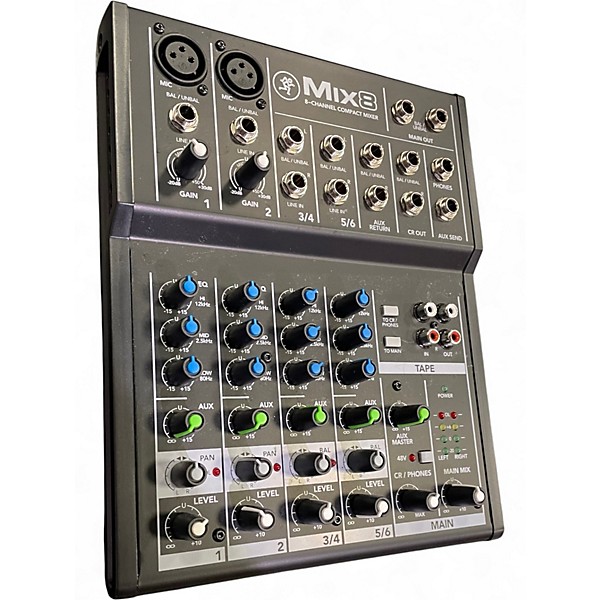 Used Mackie MIX8 Powered Mixer