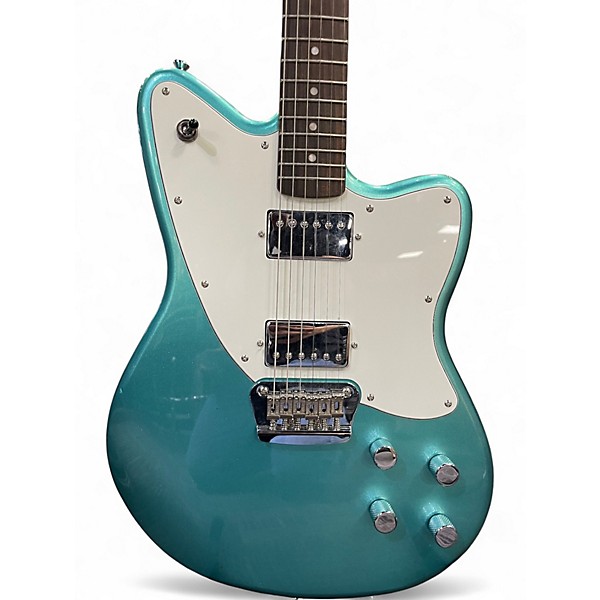 Used 2021 Fender PARANORMAL TORONADO Mystic Sea Foam Green Solid Body Electric Guitar
