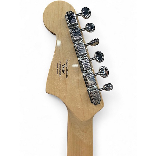 Used 2021 Fender PARANORMAL TORONADO Mystic Sea Foam Green Solid Body Electric Guitar