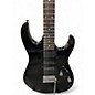 Used Ibanez Gio Ax Trans Black Solid Body Electric Guitar
