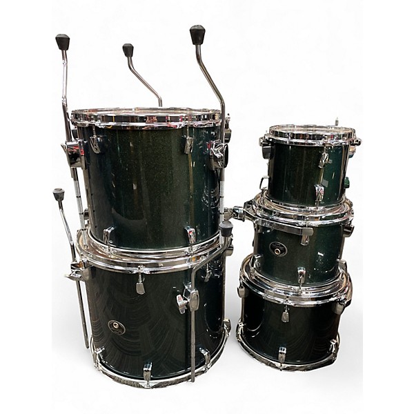 Used 2010s TAMA 6 Piece Silverstar Blue Drum Kit