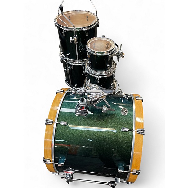 Used 2010s TAMA 6 Piece Silverstar Blue Drum Kit