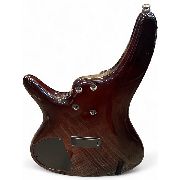 Used Ibanez SR375 5 String 2 Color Sunburst Electric Bass Guitar