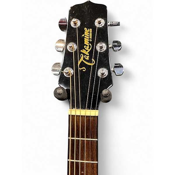 Used Takamine EG531SC Black Acoustic Electric Guitar