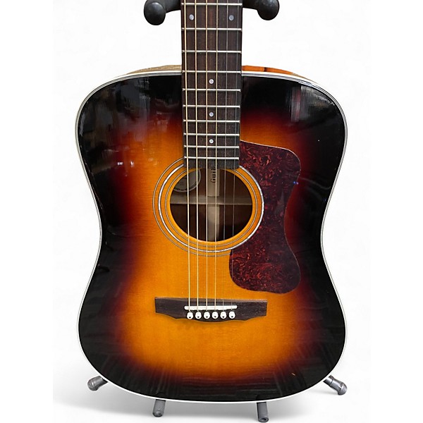 Used Guild D140 Sunburst Acoustic Guitar