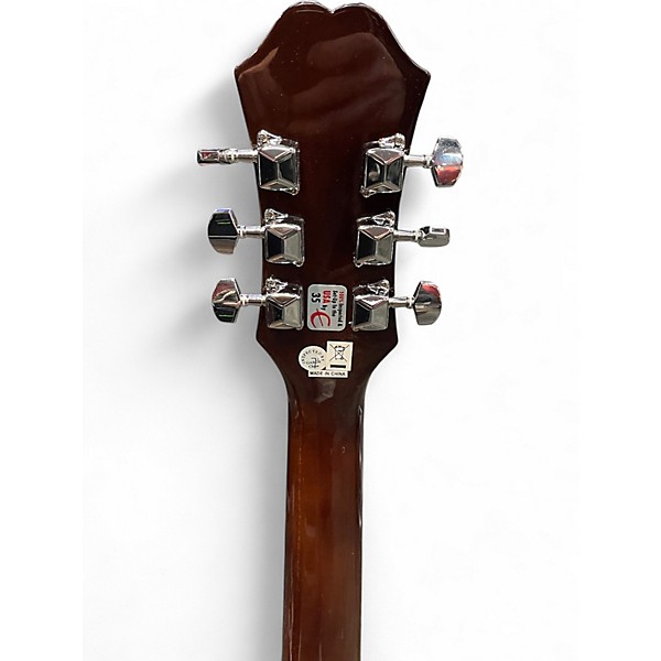 Used Epiphone PR4E 2 Color Sunburst Acoustic Electric Guitar