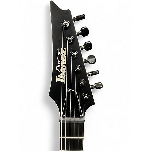 Used Ibanez Prestige RGR652AHBF Weathered Black Solid Body Electric Guitar