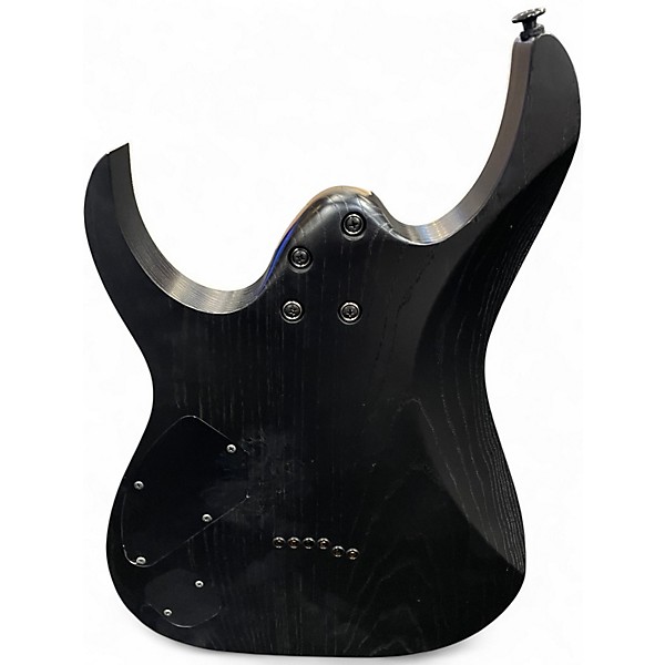 Used Ibanez Prestige RGR652AHBF Weathered Black Solid Body Electric Guitar
