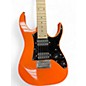 Used Ibanez GRGM21M Orange Solid Body Electric Guitar thumbnail