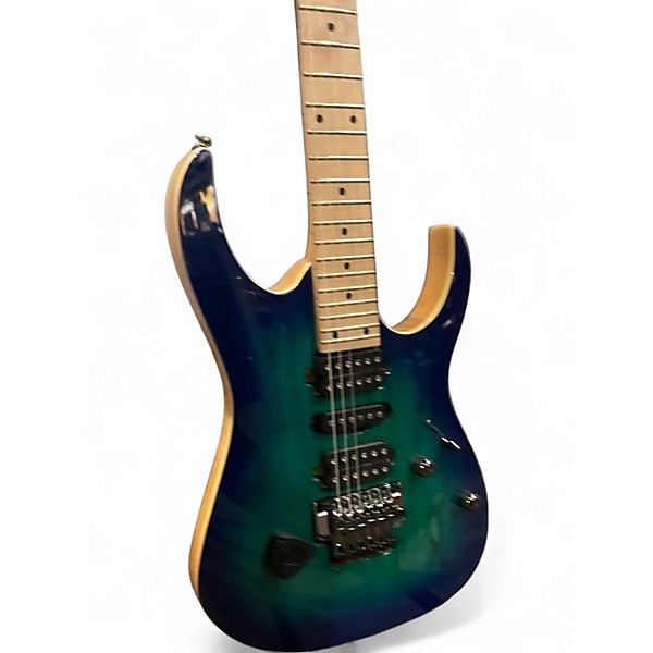 Used Ibanez RG470AHM BLUE Solid Body Electric Guitar