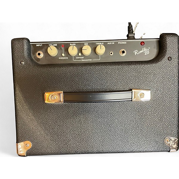 Used Fender Rumble 25 25W 1x10 Bass Combo Amp