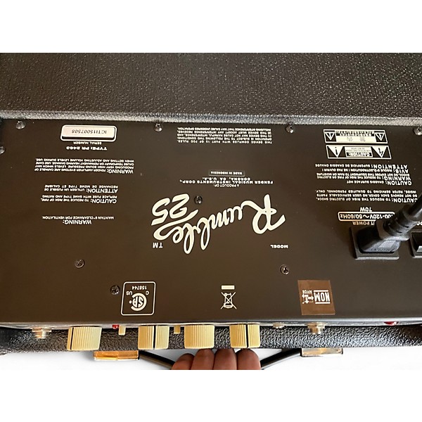 Used Fender Rumble 25 25W 1x10 Bass Combo Amp