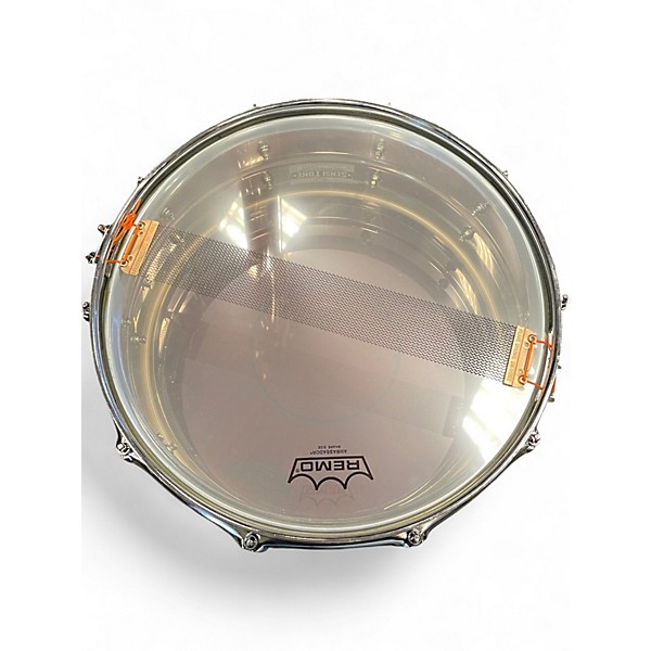 Used Pearl 14in SENSITONE SEAMLESS HERITAGE ALLOY Silver Drum