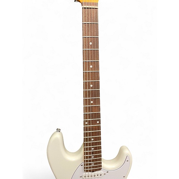 Used Sterling by Music Man CT30 SSS Olympic White Solid Body Electric Guitar