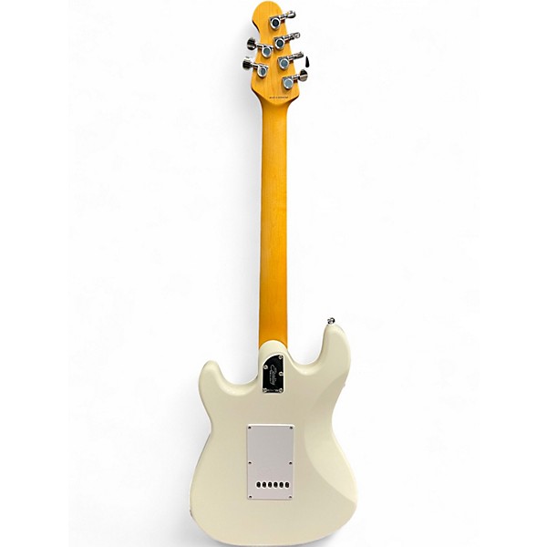 Used Sterling by Music Man CT30 SSS Olympic White Solid Body Electric Guitar