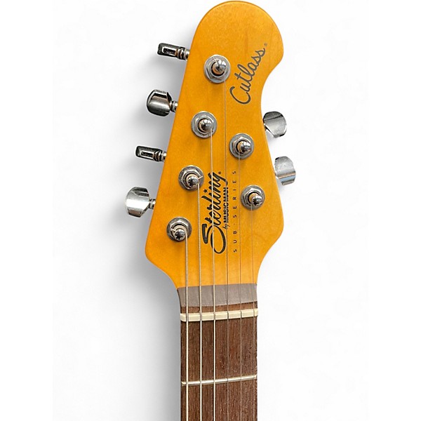 Used Sterling by Music Man CT30 SSS Olympic White Solid Body Electric Guitar