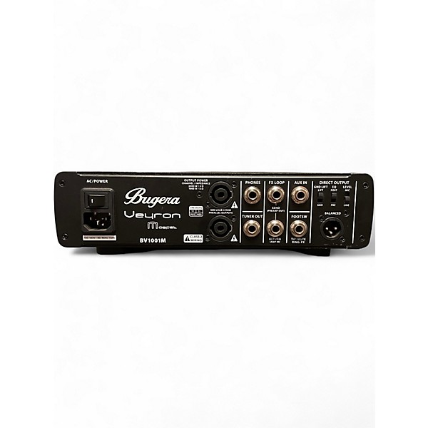 Used Bugera BV10001M Veyron MOSFET 2000W Bass Amp Head