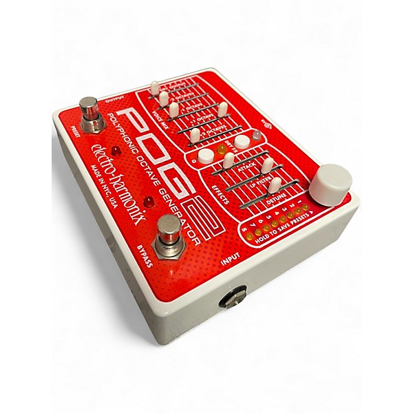 Used Electro-Harmonix Pog2 Polyphonic Octave Generator Effect Pedal