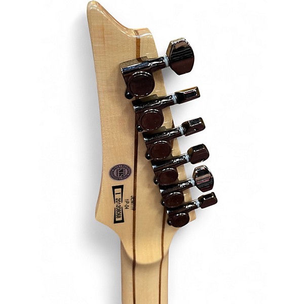 Used Ibanez JEM77FP Steve Vai Signature blue floral Solid Body Electric Guitar