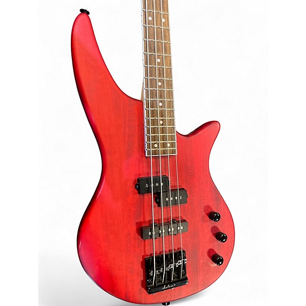 Used Jackson JS23 Red Electric Bass Guitar