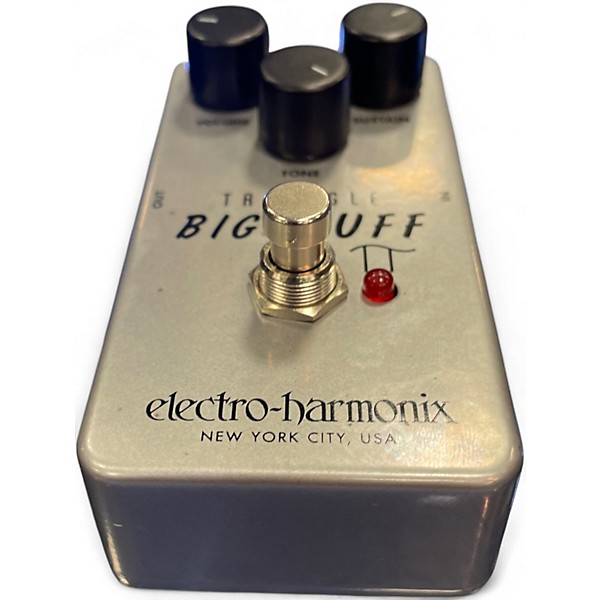 Used Electro-Harmonix Big Muff Triangle Pi Distortion Effect Pedal