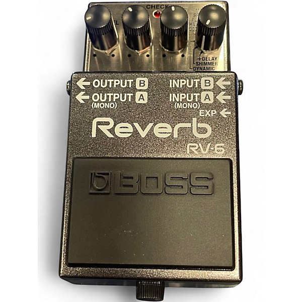 Used BOSS RV6 Digital Reverb Effect Pedal