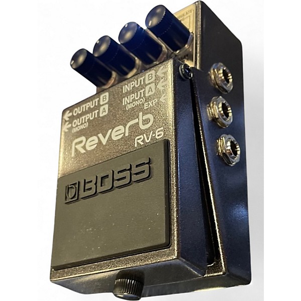 Used BOSS RV6 Digital Reverb Effect Pedal