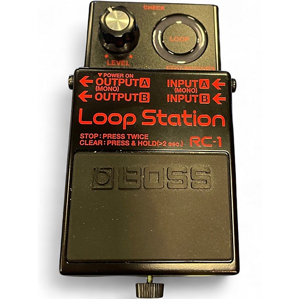 Used BOSS RC1 Loop Station Pedal