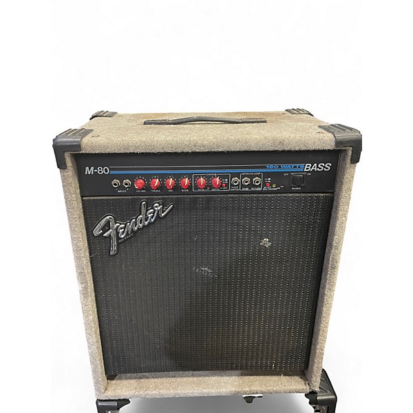 Vintage 1990s Fender M-80 Bass Combo Amp