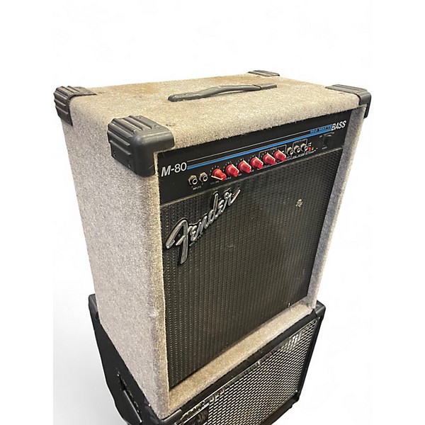 Vintage 1990s Fender M-80 Bass Combo Amp
