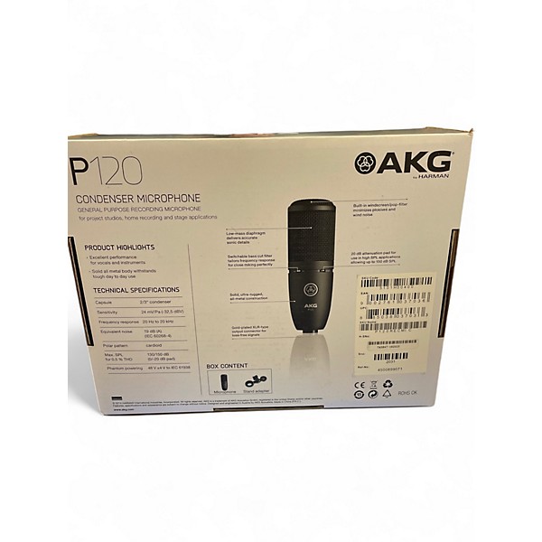 Used AKG P120 Project Studio Condenser Microphone