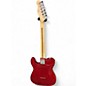 Used Squier Affinity Series Telecaster FM Transparent Crimson Solid Body Electric Guitar