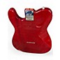 Used Squier Affinity Series Telecaster FM Transparent Crimson Solid Body Electric Guitar