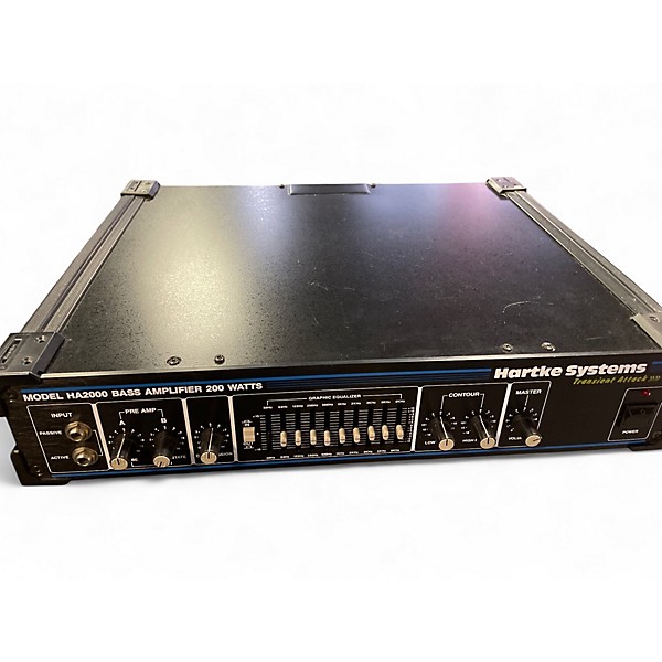 Used Hartke HA2000 BASS AMPLIFIER Bass Amp Head