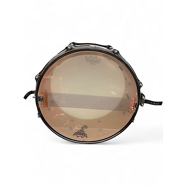 Used Shine Custom Drums & Percussion 13X5.5 Snare Worn Natural Drum