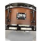 Used Shine Custom Drums & Percussion 13X5.5 Snare Worn Natural Drum