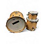 Used Premier 3 Piece Artist Maple Natural Drum Kit