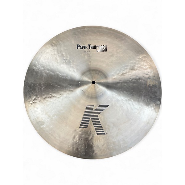 Used Zildjian 22in K PaperThin Crash Cymbal