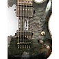 Used Schecter Guitar Research Diamond Series PT- hell raiser hybrid Trans Black BURST Solid Body Electric Guitar