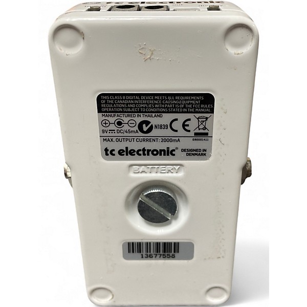 Used TC Electronic Polytune Tuner Pedal