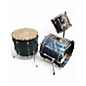 Used Ludwig 3 Piece MAPLE 3 PIECE BLUE MARBLE Drum Kit