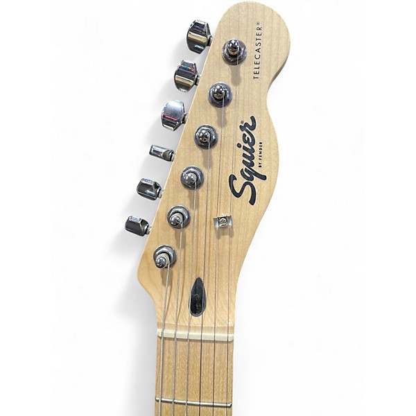Used Squier Telecaster Butterscotch Blonde Solid Body Electric Guitar