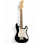 Used Squier Mini Affinity Stratocaster Black and White Electric Guitar thumbnail
