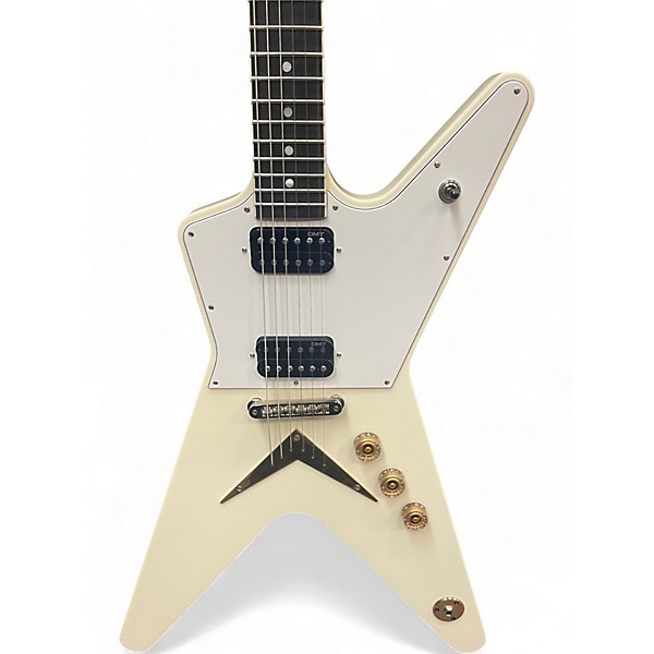 Used Dean ML WHITE Solid Body Electric Guitar