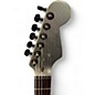Used Fender Showmaster Metallic Silver Solid Body Electric Guitar