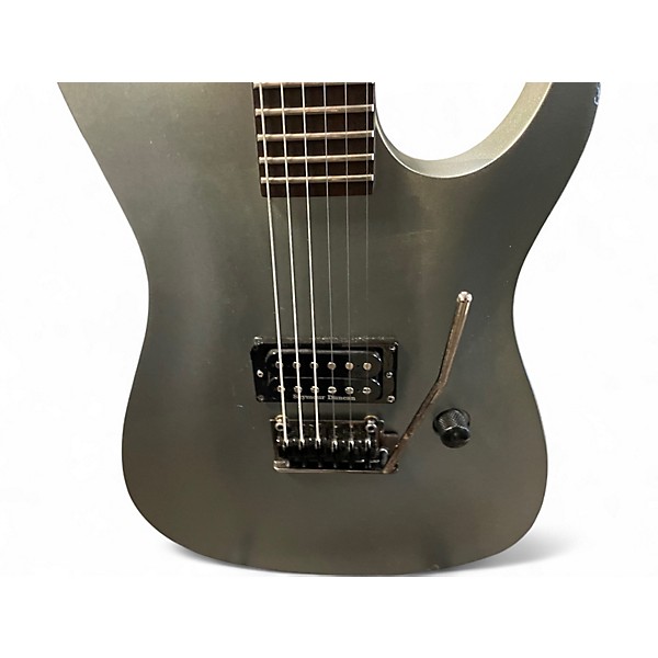 Used Fender Showmaster Metallic Silver Solid Body Electric Guitar