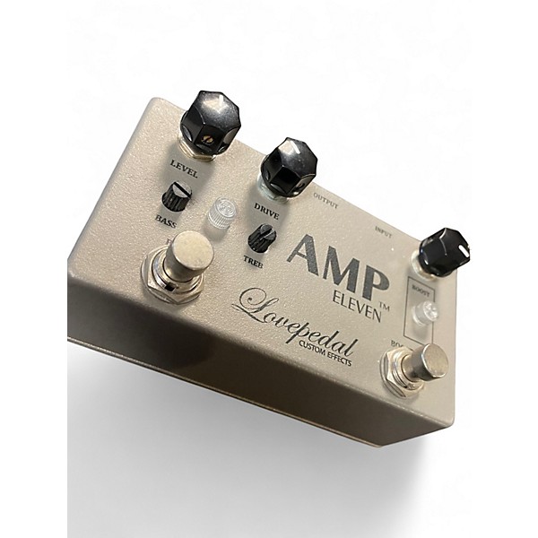 Used Lovepedal Amp Eleven Overdrive Boost Effect Pedal