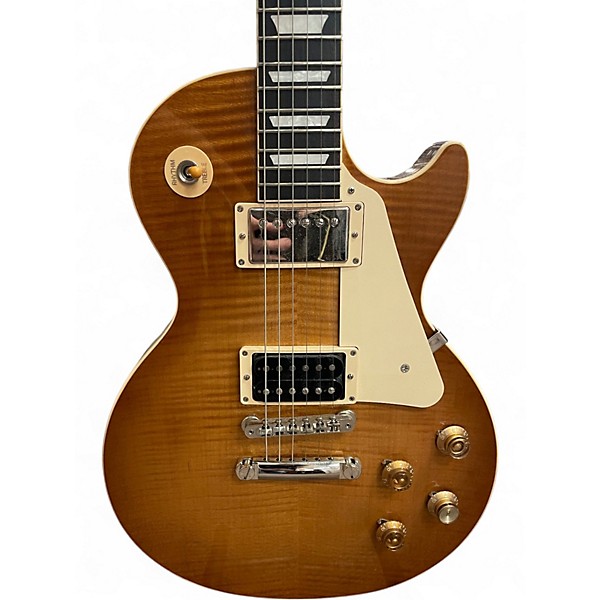 Used Gibson Les Paul Standard 60's Honey Amber Solid Body Electric Guitar