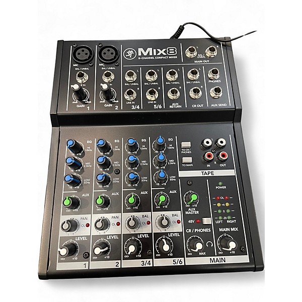 Used Mackie MIX8 Unpowered Mixer