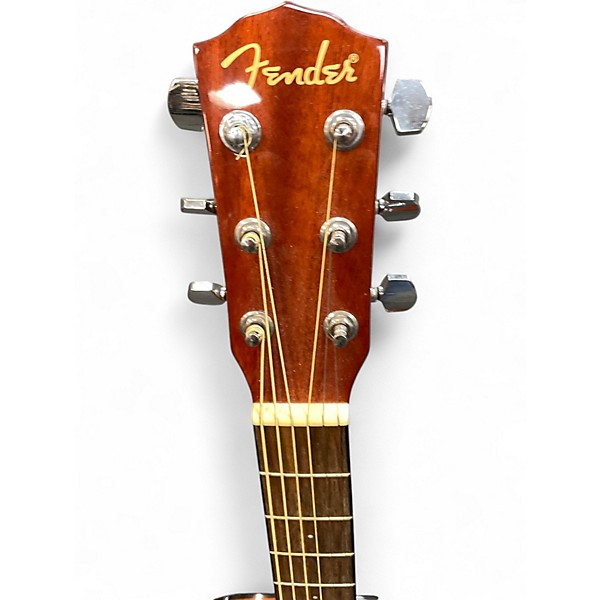 Used Fender CD60 Mahogany Mahogany Acoustic Guitar